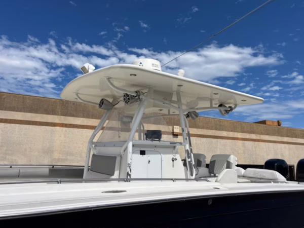 2008 Jefferson Yachts FS35 Sports Boat Twin Mercury Verado 2021 Trailer — photo 8