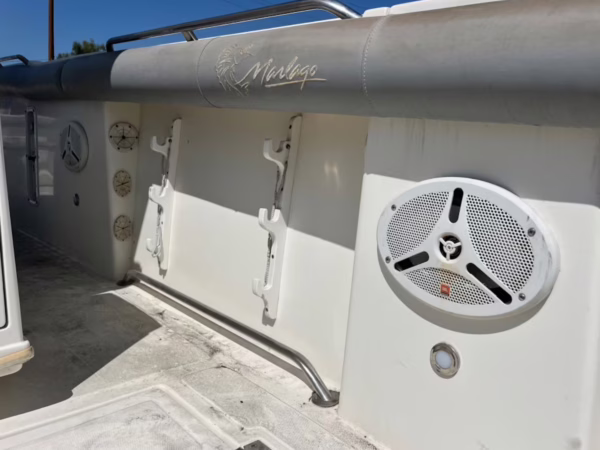 2008 Jefferson Yachts FS35 Sports Boat Twin Mercury Verado 2021 Trailer — photo 32